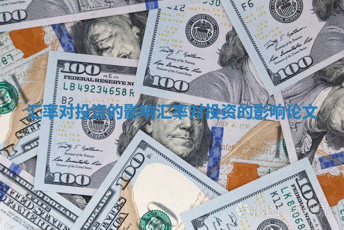 汇率对投资的影响_汇率对投资的影响论文